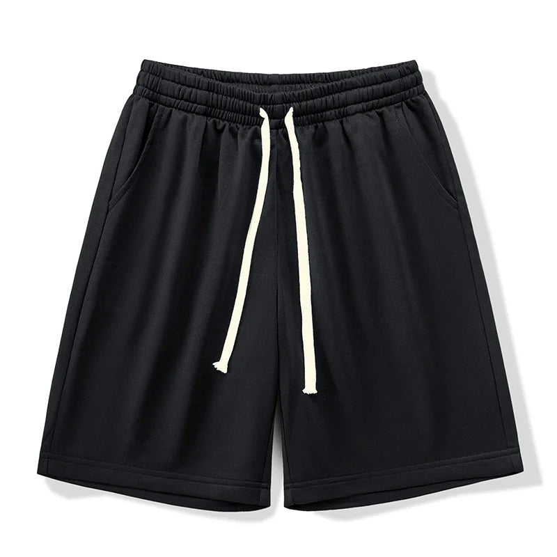 New shorts men's summer five-minute pants public version of the solid color casual pants fashion trend sports pants loose versat